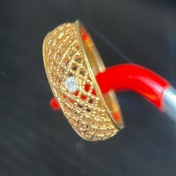 Avon Cz Weave Ring - Picture 3 of 5